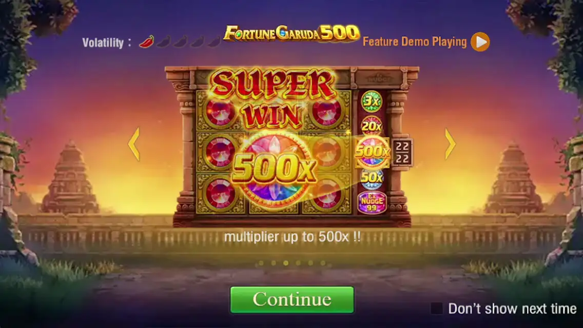 juego fortune garuda 500